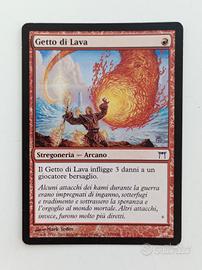 1x "Getto di lava" #179 Campioni di Kamigawa MTG 