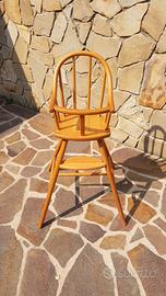 Seggiolone ikea in legno