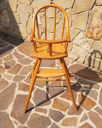 Seggiolone ikea in legno
