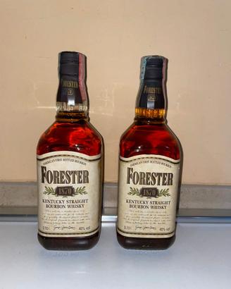 FORESTER KENTUCKY BOURBON WHISKY 1996 E 1998