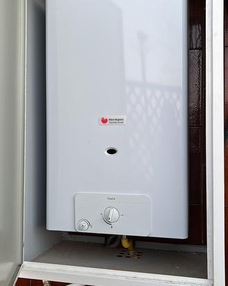 SCALDABAGNO GAS HERMANN SAUNIER 14 l GPL CAM APERT