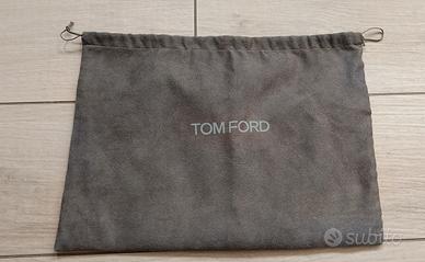 Tom Ford Dustbag rettangolare grigia
