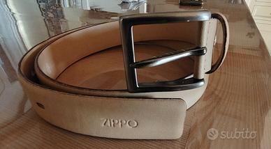 Cintura in pelle ZIPPO