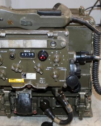 RICETRASMITTITORE MILITARE SEM25 VHF PERFETTO 