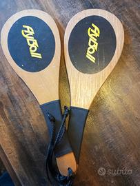 racchette vintage per beach volley 