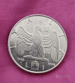 LIRE 1 (VITTORIO EMANUELE III) 1940