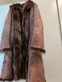 Cappotto di coyote reversibile