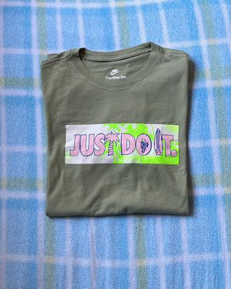 T-shirt uomo Nike Just do it taglia S colore verde
