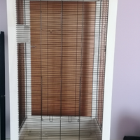 Gabbia per uccelli /Voliera in legno