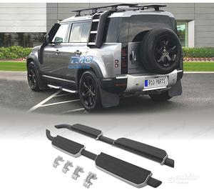 PEDANE LATERALI SOTTOPORTA LAND ROVER DEFENDER 110