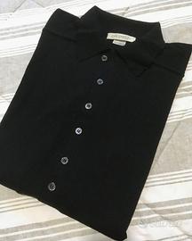 John Smedley maglia polo 100% Lana Tg. M