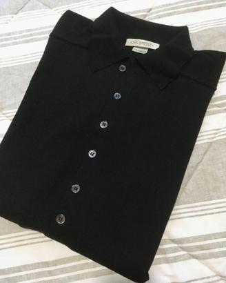 John Smedley maglia polo 100% Lana Tg. M