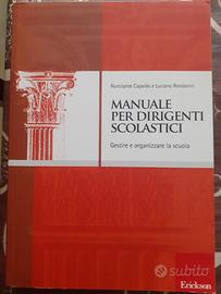 Manuale Erickson dirigenti scolastici