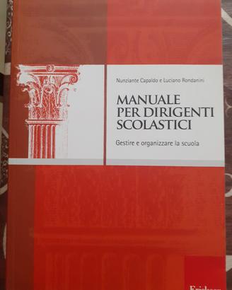 Manuale Erickson dirigenti scolastici