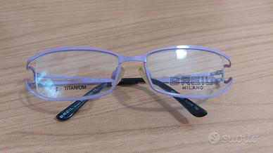 Montatura lilla in beta titanio