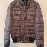 MooRER Piumino Bomber Vera Piuma d'Oca -Taglia M-
