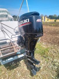 Barca 5m +Motore NUOVO +carrello non omologato 