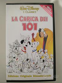 La carica dei 101 vhs