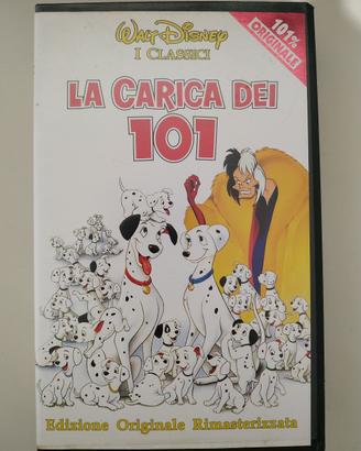 La carica dei 101 vhs