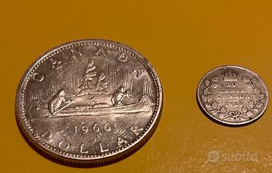 Dollaro  Canada in argento