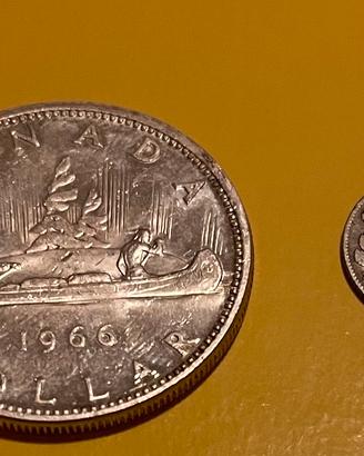 Dollaro  Canada in argento