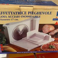 Affettatrice wega Pieghevole diametro 17 cm.