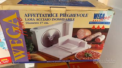Affettatrice wega Pieghevole diametro 17 cm.