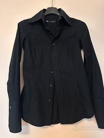 camicia cotone nera Ddquared
