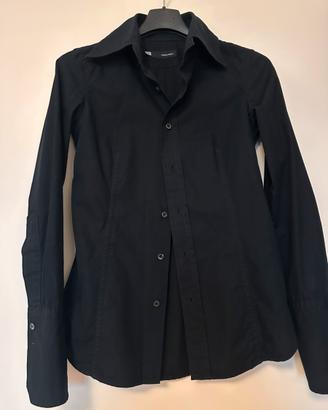camicia cotone nera Ddquared