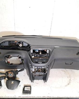 9803380480 KIT AIRBAG PEUGEOT 208 (A9) 1.4 HDI 8v 
