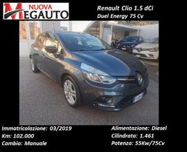 RENAULT Clio dCi 8V 75 CV 5 porte Duel