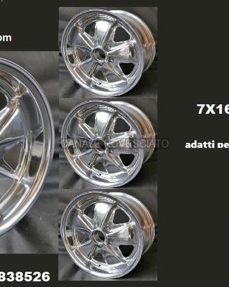 Cerchi fuchs 7x16 5x112 et23 vw lucidi