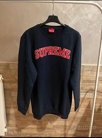 Felpa Supreme blu tg.S