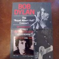 BOB DYLAN FOLDER PROMO  1998 THE ROYAL ALBERT HALL