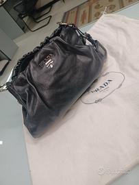 Borsa spalla nera Prada