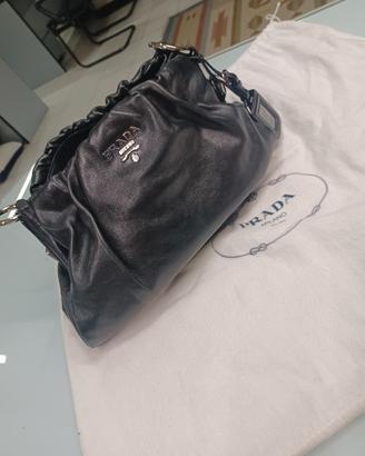 Borsa spalla nera Prada