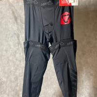 Leatt pantaloni sotto ginocchiera XS/S NUOVI neri