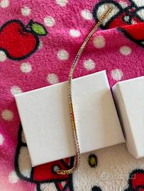 Bracciale tennis argento 925 sfumature tramonto