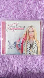 CD autografato Avril Lavigne