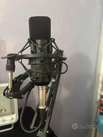 Microfono Tonor TC20 +   Behringer U-phoria UM2