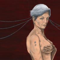 "Acrilico su cartoncino"Paolo De Luca - XXI secolo