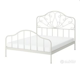 Letto ferro battuto bianco Ikea