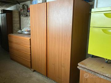 cassettiera e armadio