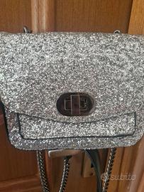 borsa glitterata