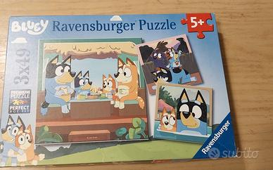 Puzzle bluey 49 pezzi 3 in 1