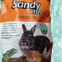 lettiera per conigli o rettili