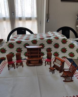 mobili in miniatura casa bambole 