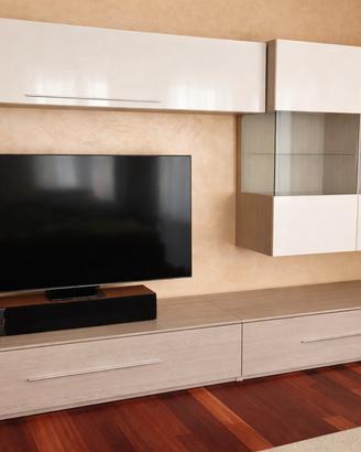 Parete attrezzata moderna 