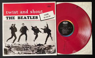 The Beatles Twist and shout Lp rosso