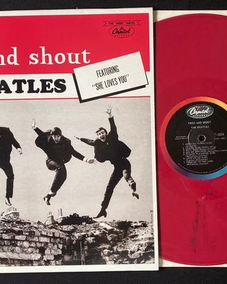 The Beatles Twist and shout Lp rosso